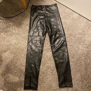 Bagatelle Collection Leather Spandex Pants